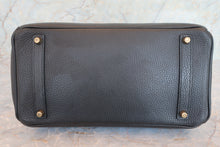 画像をギャラリービューアに読み込む, HERMES/エルメス バーキン35 トゴ ブラック □E刻印 ハンドバッグ 700080146