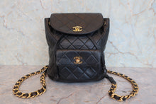 画像をギャラリービューアに読み込む, CHANEL/シャネル マトラッセチェーンリュック ラムスキン ブラック/ゴールド金具 リュック 800080056