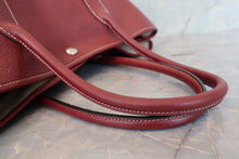 將圖片載入圖庫檢視器 HERMES/エルメス ガーデンパーティPM ネゴンダ ルージュアッシュ □K刻印 トートバッグ 700090146