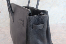 画像をギャラリービューアに読み込む, HERMES/エルメス バーキン35 トゴ ブラック □E刻印 ハンドバッグ 700080146