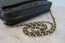 画像をギャラリービューアに読み込む, CHANEL/シャネル マトラッセフリンジチェーンショルダーバッグ ラムスキン ブラック/ゴールド金具 ショルダーバッグ 800050081