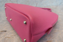 Load image into Gallery viewer, HERMES/BOLIDE 1923 Chevre myzore goatskim Fuschia pink □J Engraving Hand bag 700100240