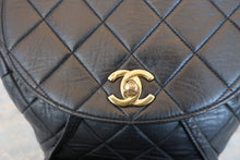 画像をギャラリービューアに読み込む, CHANEL/シャネル マトラッセチェーンリュック ラムスキン ブラック/ゴールド金具 リュック 800080056