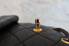 画像をギャラリービューアに読み込む, CHANEL/シャネル マトラッセチェーンリュック ラムスキン ブラック/ゴールド金具 リュック 800080056