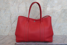將圖片載入圖庫檢視器 HERMES/エルメス ガーデンパーティPM ネゴンダ ルージュカザック □P刻印 トートバッグ 700090174