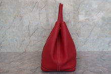 將圖片載入圖庫檢視器 HERMES/エルメス ガーデンパーティPM ネゴンダ ルージュカザック □P刻印 トートバッグ 700090174