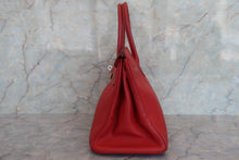 Load image into Gallery viewer, HERMES BIRKIN 30 Togo leather Vermillon □H Engraving Hand bag 700080097