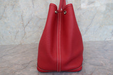 將圖片載入圖庫檢視器 HERMES/エルメス ガーデンパーティPM ネゴンダ ルージュカザック □P刻印 トートバッグ 700090174