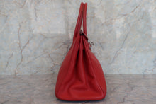 Load image into Gallery viewer, HERMES BIRKIN 30 Togo leather Vermillon □H Engraving Hand bag 700080097