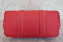 將圖片載入圖庫檢視器 HERMES/エルメス ガーデンパーティPM ネゴンダ ルージュカザック □P刻印 トートバッグ 700090174