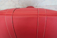 將圖片載入圖庫檢視器 HERMES/エルメス ガーデンパーティPM ネゴンダ ルージュカザック □P刻印 トートバッグ 700090174