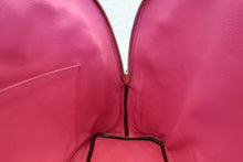 Load image into Gallery viewer, HERMES/BOLIDE 1923 Chevre myzore goatskim Fuschia pink □J Engraving Hand bag 700100240