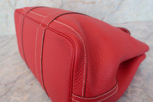 將圖片載入圖庫檢視器 HERMES/エルメス ガーデンパーティPM ネゴンダ ルージュカザック □P刻印 トートバッグ 700090174