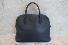 Load image into Gallery viewer, HERMES BOLIDE 35 Fjord leather Navy 〇W Engraving Shoulder bag 700100198