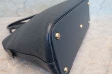 Load image into Gallery viewer, HERMES BOLIDE 35 Fjord leather Navy 〇W Engraving Shoulder bag 700100198