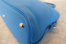 将图片加载到图库查看器,HERMES/BOLIDE 31 Clemence leather Blue hydra □Q刻印 Shoulder bag 700120089