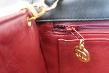 Load image into Gallery viewer, CHANEL Mini Matelasse chain shoulder bag Lambskin Black/Gold hadware Shoulder bag 800050064