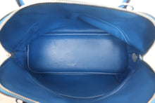 将图片加载到图库查看器,HERMES/BOLIDE 31 Clemence leather Blue hydra □Q刻印 Shoulder bag 700120089