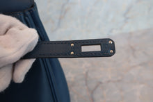 画像をギャラリービューアに読み込む, HERMES/エルメス バーキン25 ヴォースイフト ブルー □L刻印 ハンドバッグ 700080138