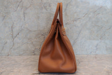 Load image into Gallery viewer, HERMES BIRKIN 35 Graine Couchevel leather Gold □D Engraving Hand bag 700100169