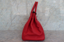 Load image into Gallery viewer, HERMES BIRKIN 35 Togo leather Rouge casaque □P Engraving Hand bag 700080119