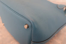 Load image into Gallery viewer, HERMES PICOTIN PM Clemence leather Blue jean Hand bag 700120057