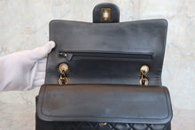 將圖片載入圖庫檢視器 CHANEL/シャネル マトラッセWフラップWチェーンショルダーバッグ ラムスキン ブラック/ゴールド金具 ショルダーバッグ 800060169