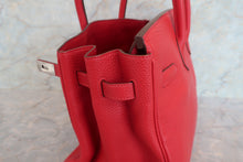 Load image into Gallery viewer, HERMES BIRKIN 35 Togo leather Rouge casaque □P Engraving Hand bag 700080119