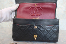 將圖片載入圖庫檢視器 CHANEL/シャネル マトラッセWフラップWチェーンショルダーバッグ ラムスキン ブラック/ゴールド金具 ショルダーバッグ 800060169