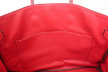 Load image into Gallery viewer, HERMES BIRKIN 35 Togo leather Rouge casaque □P Engraving Hand bag 700080119