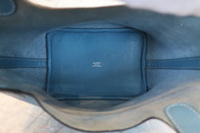 Load image into Gallery viewer, HERMES PICOTIN PM Clemence leather Blue jean Hand bag 700120057
