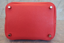Load image into Gallery viewer, HERMES PICOTIN LOCK PM Clemence leather Bougainvillier □N Engraving Hand bag 700040064