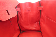 Load image into Gallery viewer, HERMES BIRKIN 35 Togo leather Rouge casaque □P Engraving Hand bag 700080119