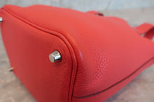 Load image into Gallery viewer, HERMES PICOTIN LOCK PM Clemence leather Bougainvillier □N Engraving Hand bag 700040064