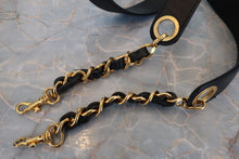 画像をギャラリービューアに読み込む, CHANEL/シャネル ビコローレバニティ ラムスキン ブラック/ゴールド金具 バニティ 700090159