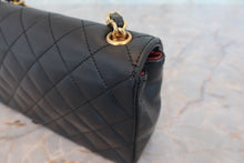 將圖片載入圖庫檢視器 CHANEL/シャネル ミニマトラッセチェーンショルダーバッグ ラムスキン ブラック/ゴールド金具 ショルダーバッグ 800070049