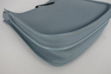Load image into Gallery viewer, HERMES EVELYNE 3PM Clemence leather Blue lin □P Engraving Shoulder bag 800100016