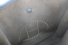 Load image into Gallery viewer, HERMES EVELYNE 3PM Clemence leather Blue lin □P Engraving Shoulder bag 800100016
