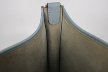 Load image into Gallery viewer, HERMES EVELYNE 3PM Clemence leather Blue lin □P Engraving Shoulder bag 800100016