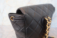 画像をギャラリービューアに読み込む, CHANEL/シャネル マトラッセチェーンリュック ラムスキン ブラック/ゴールド金具 リュック 700100233
