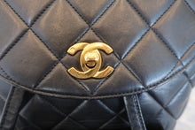 画像をギャラリービューアに読み込む, CHANEL/シャネル マトラッセチェーンリュック ラムスキン ブラック/ゴールド金具 リュック 700100233