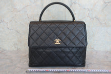 將圖片載入圖庫檢視器 CHANEL/シャネル マトラッセ台形ハンドバッグ キャビアスキン ブラック/ゴールド金具 ハンドバッグ 800070034
