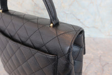 將圖片載入圖庫檢視器 CHANEL/シャネル マトラッセ台形ハンドバッグ キャビアスキン ブラック/ゴールド金具 ハンドバッグ 800070034