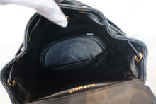 画像をギャラリービューアに読み込む, CHANEL/シャネル マトラッセチェーンリュック ラムスキン ブラック/ゴールド金具 リュック 700100233