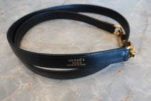 画像をギャラリービューアに読み込む, HERMES/エルメス ケリー28 ボックスカーフ ブラック 〇Z刻印 ショルダーバッグ 700030286