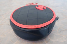 將圖片載入圖庫檢視器 CHANEL/シャネル マトラッセラウンドチェーンショルダーバッグ ラムスキン ネイビー/ピンク/シルバー金具 ショルダーバッグ 700090153