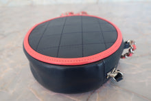 將圖片載入圖庫檢視器 CHANEL/シャネル マトラッセラウンドチェーンショルダーバッグ ラムスキン ネイビー/ピンク/シルバー金具 ショルダーバッグ 700090153