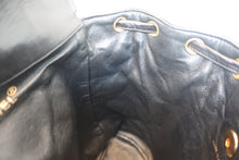 画像をギャラリービューアに読み込む, CHANEL/シャネル マトラッセチェーンリュック ラムスキン ブラック/ゴールド金具 リュック 700100233