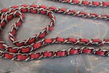 將圖片載入圖庫檢視器 CHANEL/シャネル マトラッセラウンドチェーンショルダーバッグ ラムスキン ネイビー/ピンク/シルバー金具 ショルダーバッグ 700090153