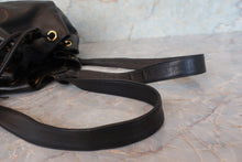 画像をギャラリービューアに読み込む, CHANEL/シャネル ココマーク巾着チェーンリュック ラムスキン ブラック/ゴールド金具 リュック 700100217